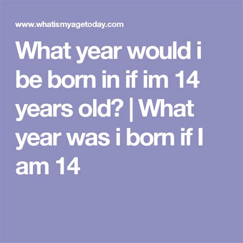 if i'm 16 when was i born